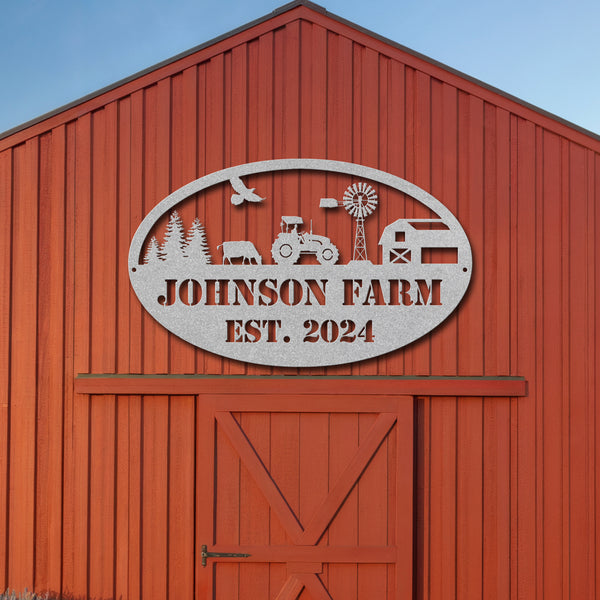 Rolling Acres (Farm Sign)