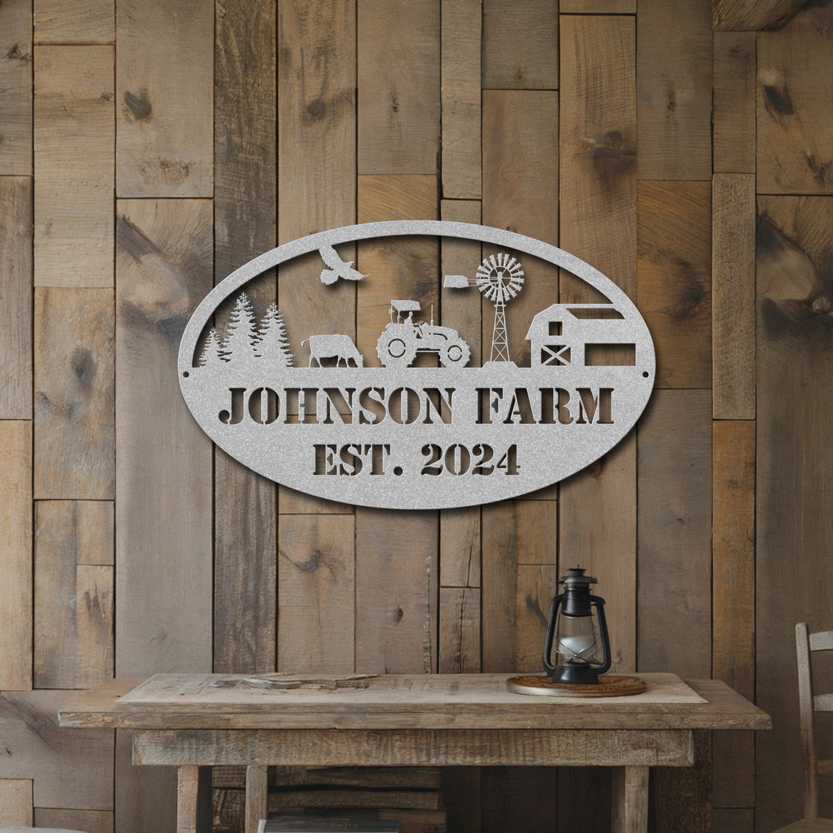 Rolling Acres (Farm Sign)