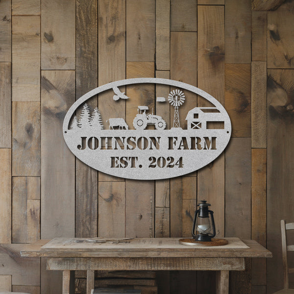 Rolling Acres (Farm Sign)