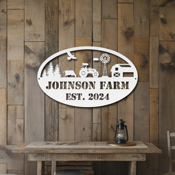 Rolling Acres (Farm Sign)