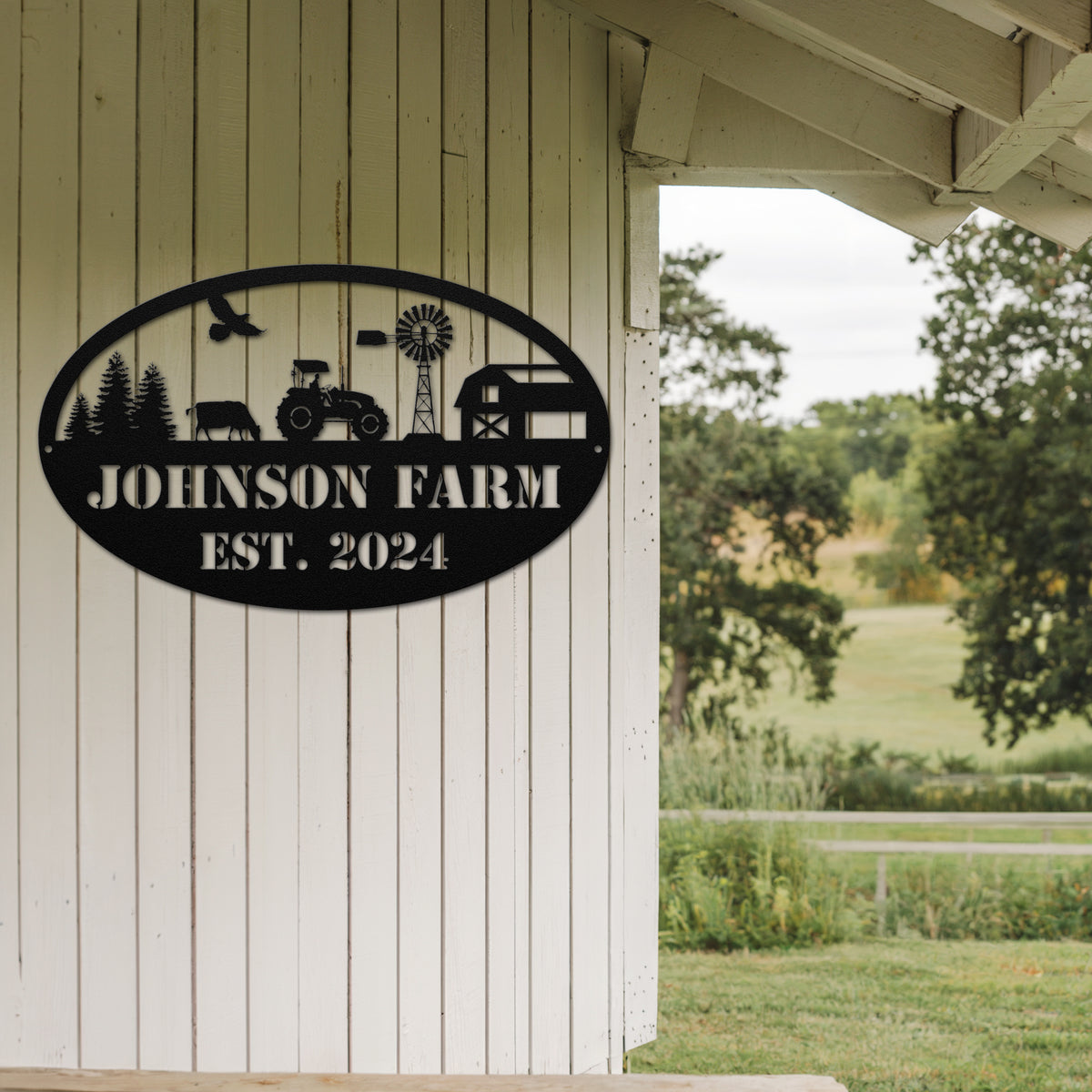 Rolling Acres (Farm Sign)