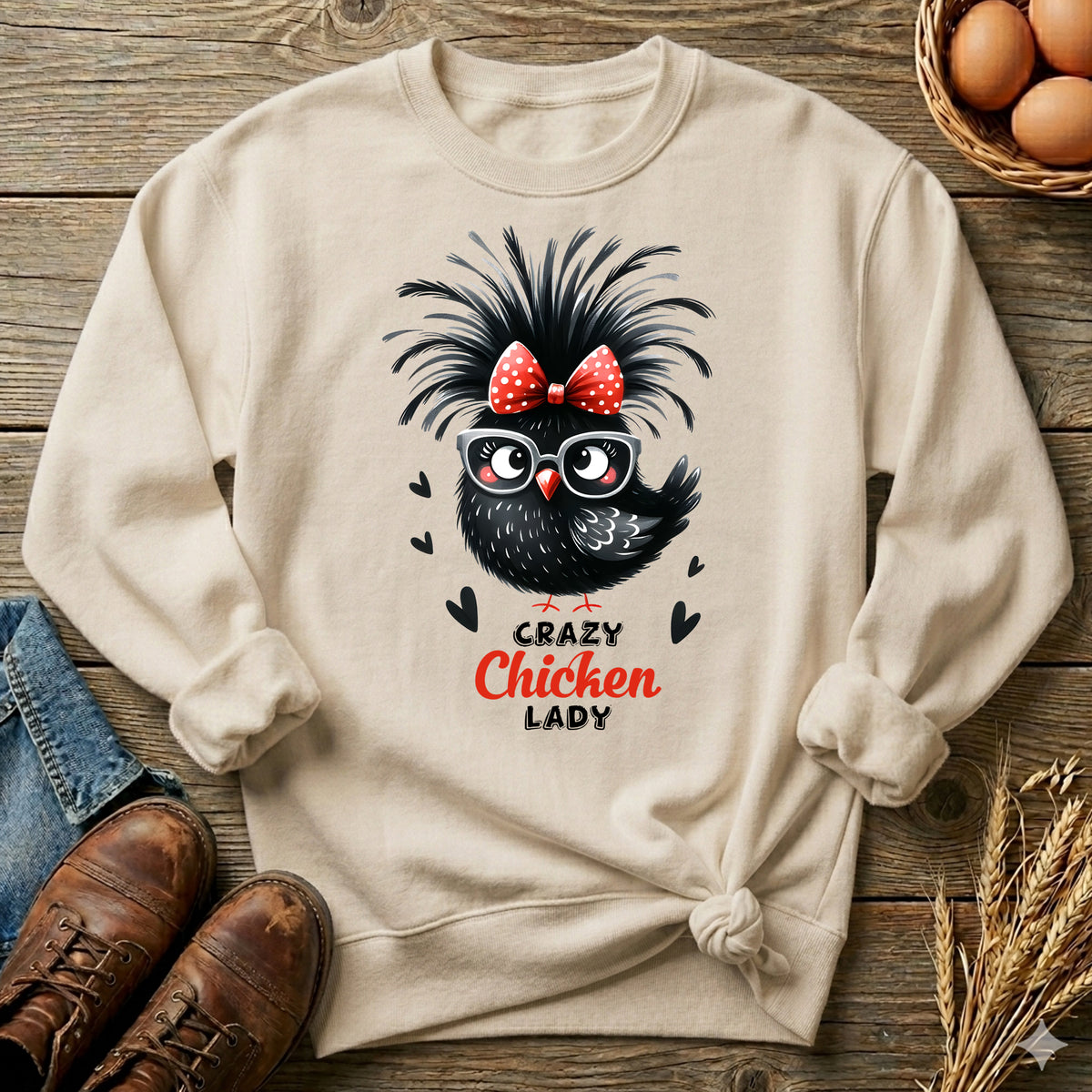 The Crazy Chick Lady Sweatshirt