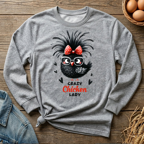 The Crazy Chick Lady Sweatshirt
