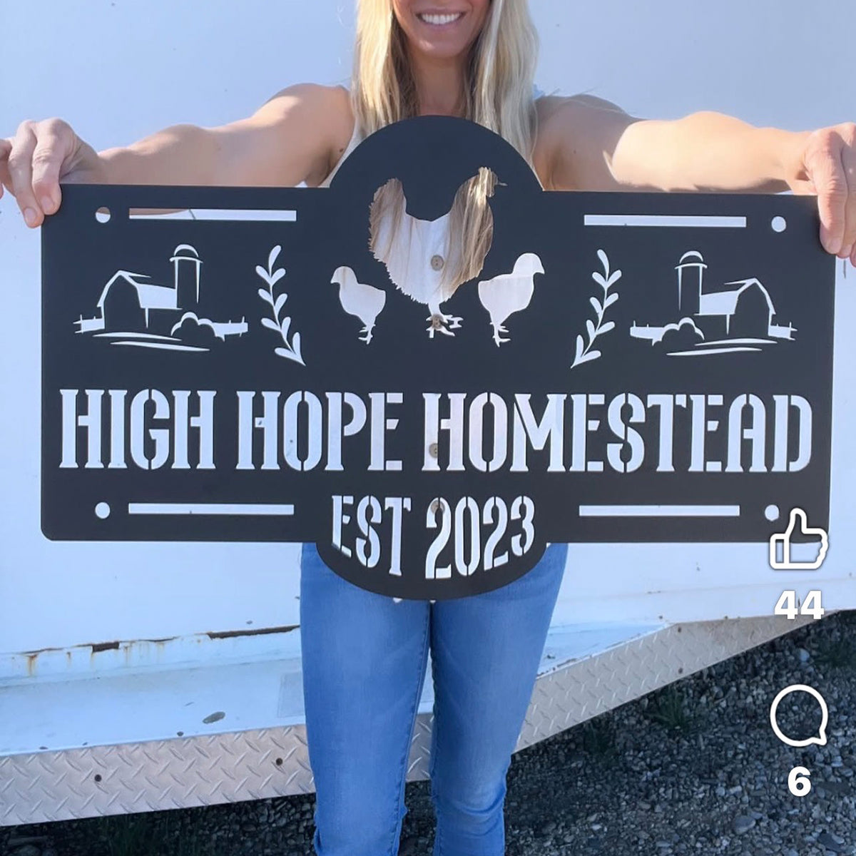 Homestead Sign