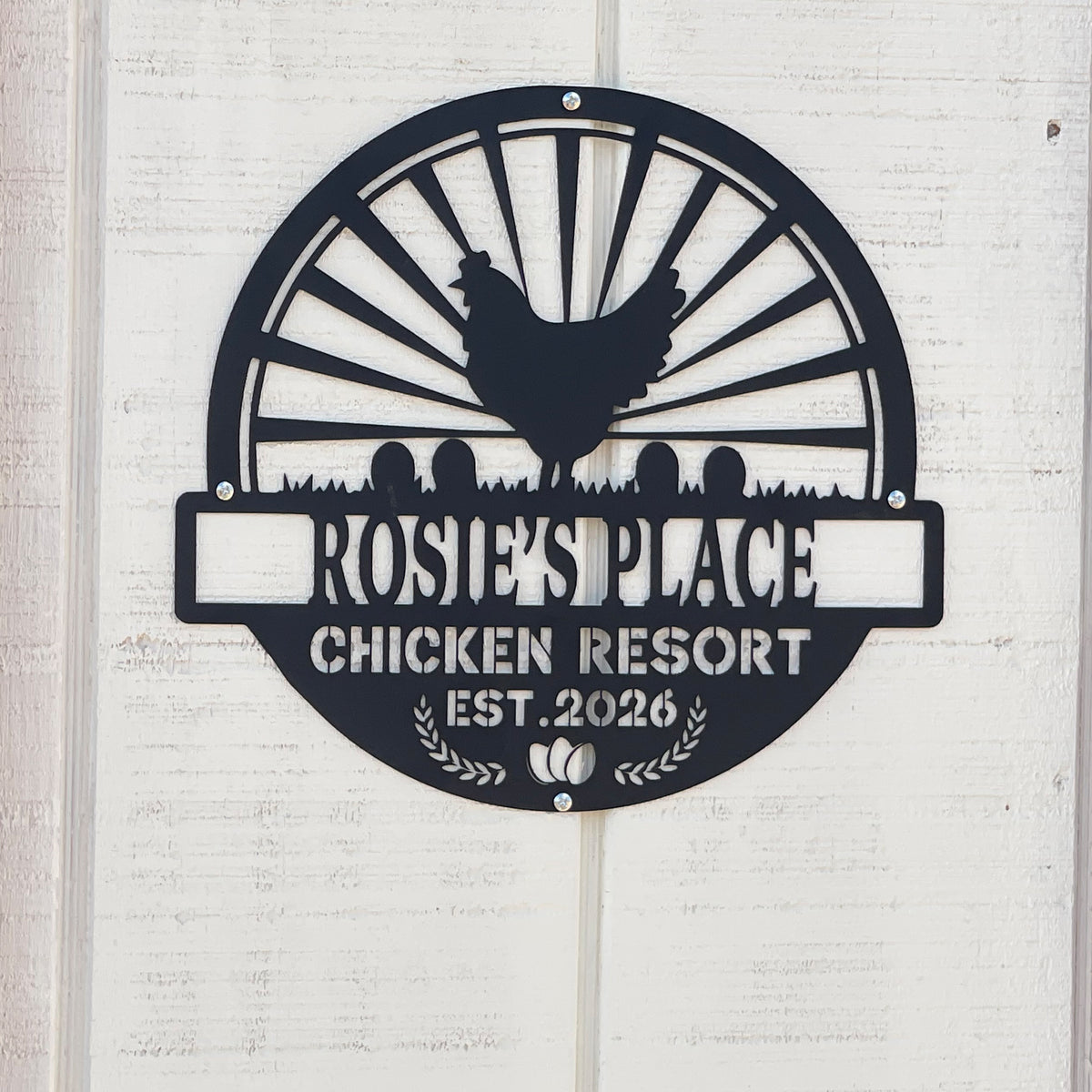 Sunshine Coop - Chicken Coop Sign